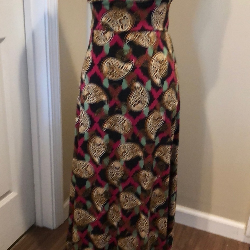 LuLaRoe Paisley Printed Skirt Size Medium